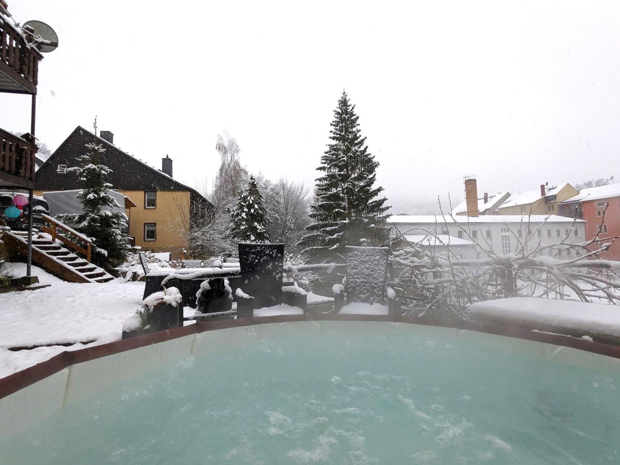Ut - Urlaubsmagie - Urlaubstraum Mit Whirlpool, Pool & Sauna Sebnitz Exteriér fotografie