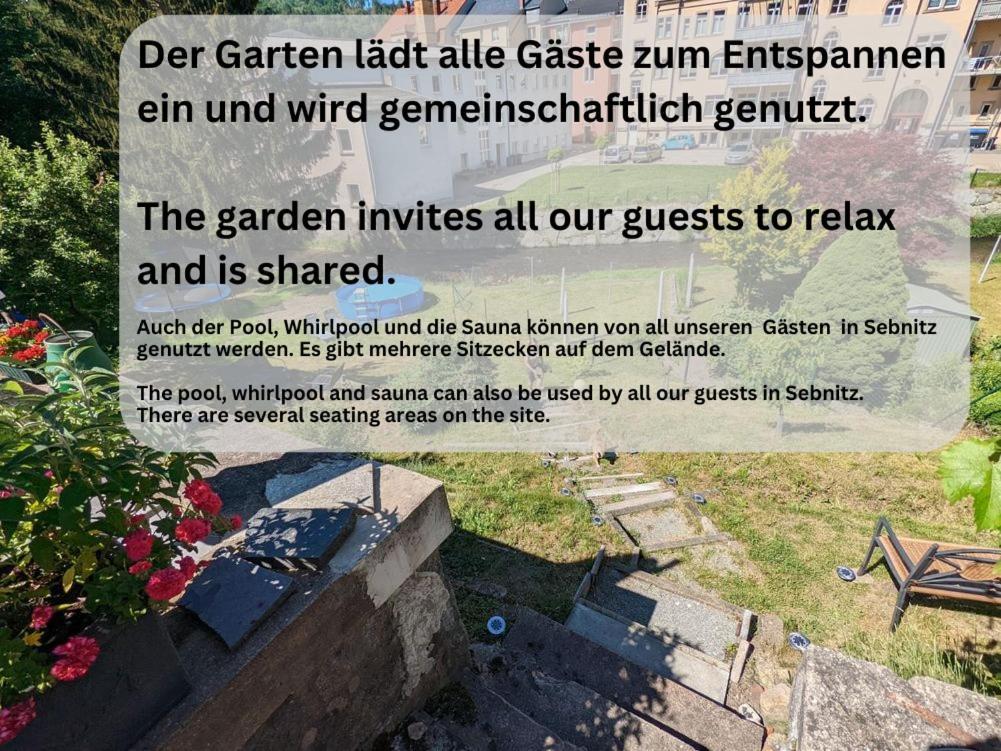 Ut - Urlaubsmagie - Urlaubstraum Mit Whirlpool, Pool & Sauna Sebnitz Exteriér fotografie